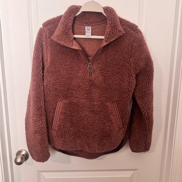 Te Verde Jackets & Blazers - Te Verde Pink Textured Sweater